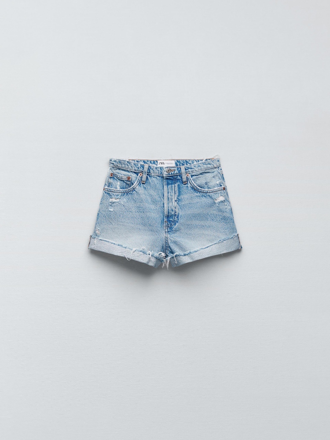 

ZARA Women Blue Shorts