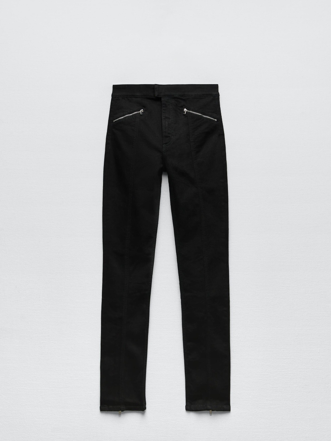 

ZARA Women Black Trousers