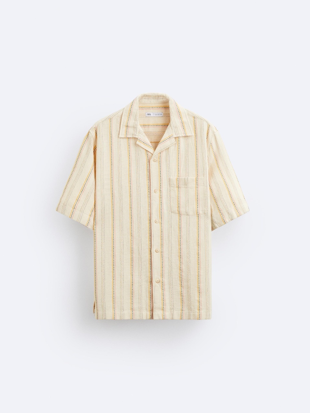 

ZARA Men Beige Shirts