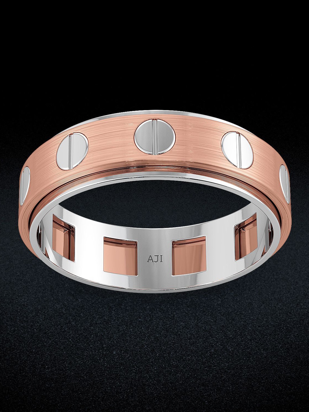 

Joyalukkas 18KT Women Gold Finger Ring, Rose