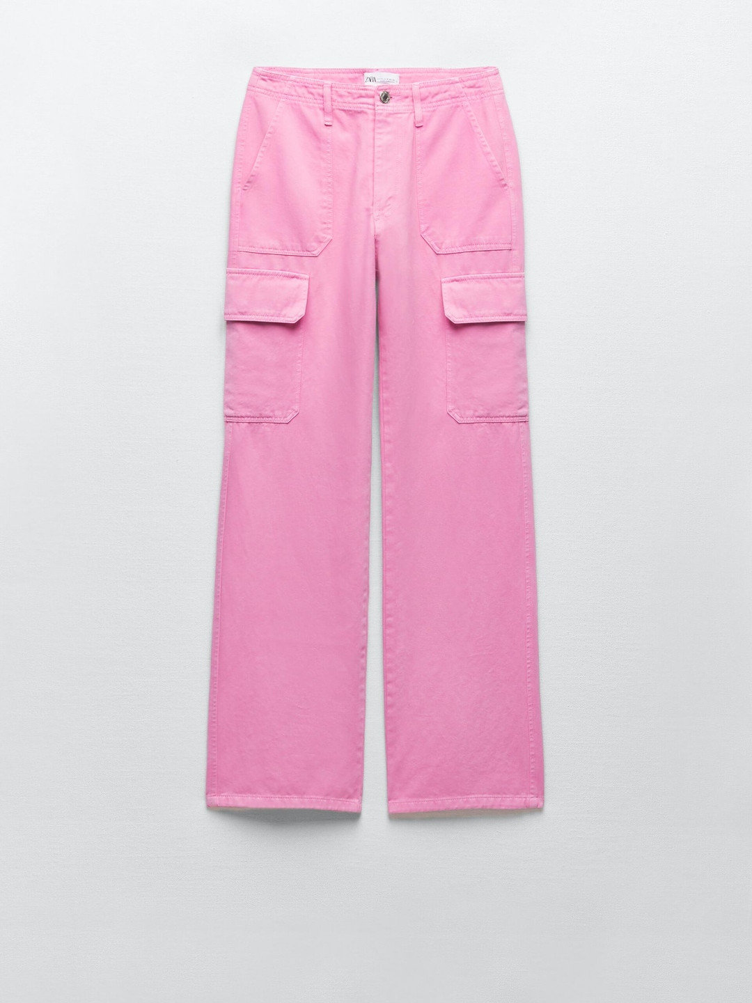 

ZARA Women Purple Trousers