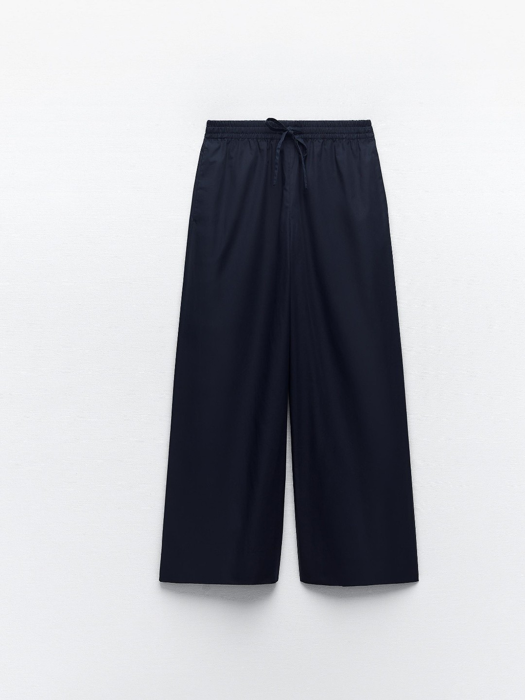 

ZARA Women Navy Blue Trousers