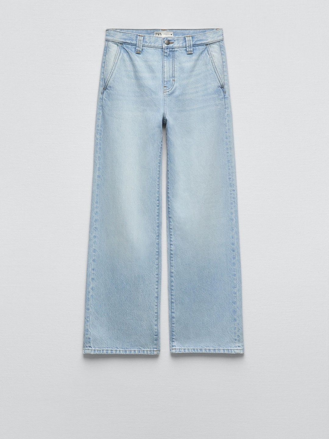 

ZARA Women Blue Trousers