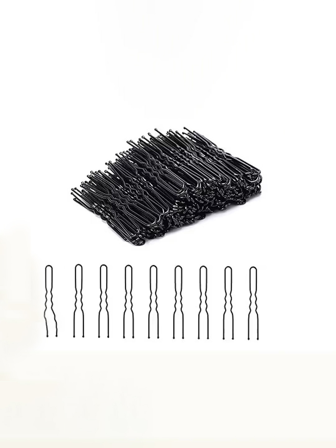 

GORGIO PROFESSIONAL Women Set Of 15 U Pins, Black