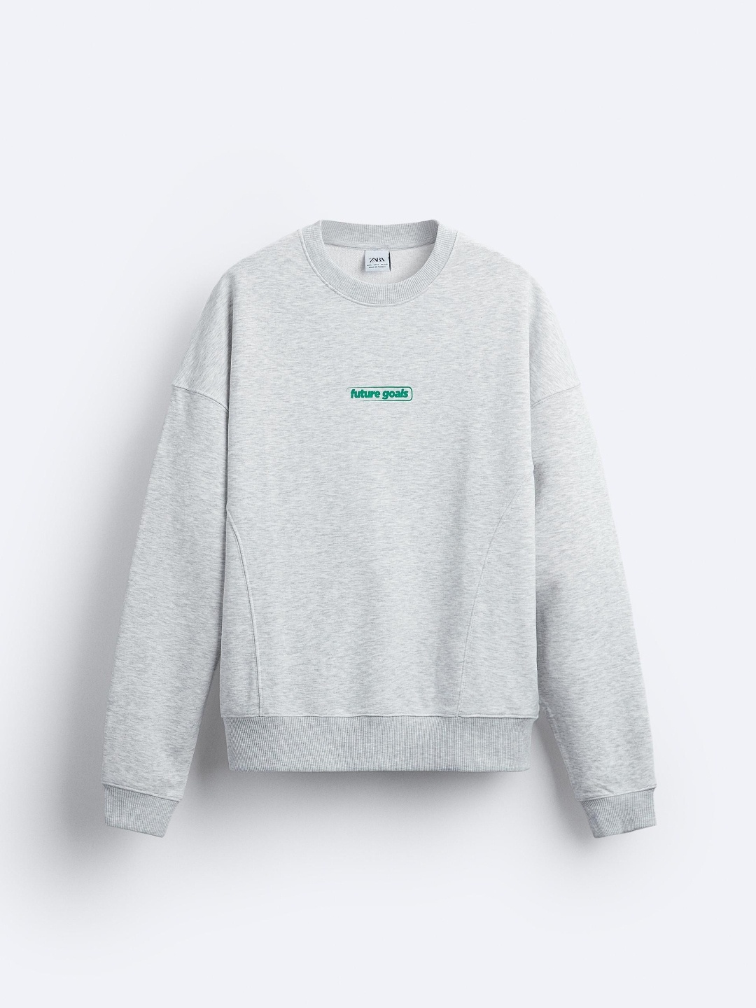 

ZARA Adults-Men Grey Sweatshirts