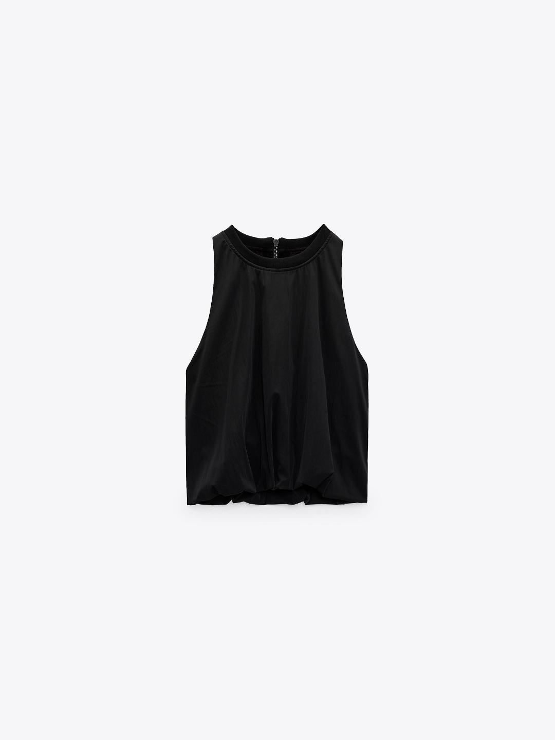 

ZARA Women Black Tops