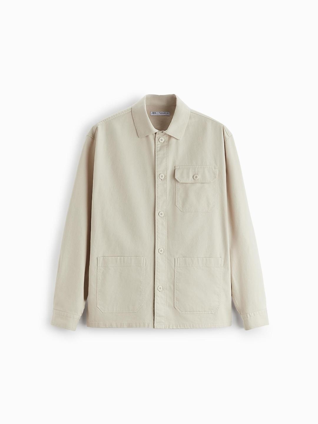 

ZARA Men Grey Shirts