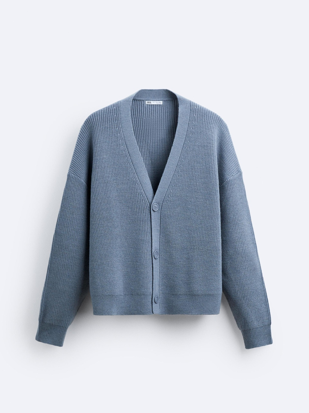 

ZARA Men Blue Sweaters
