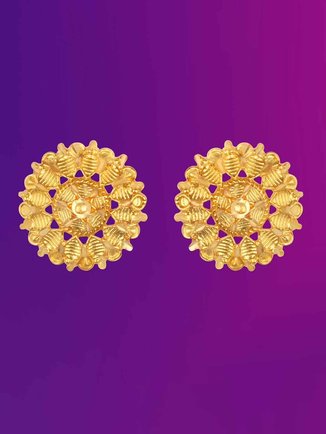 

Lila Gold Plated Contemporary Studs