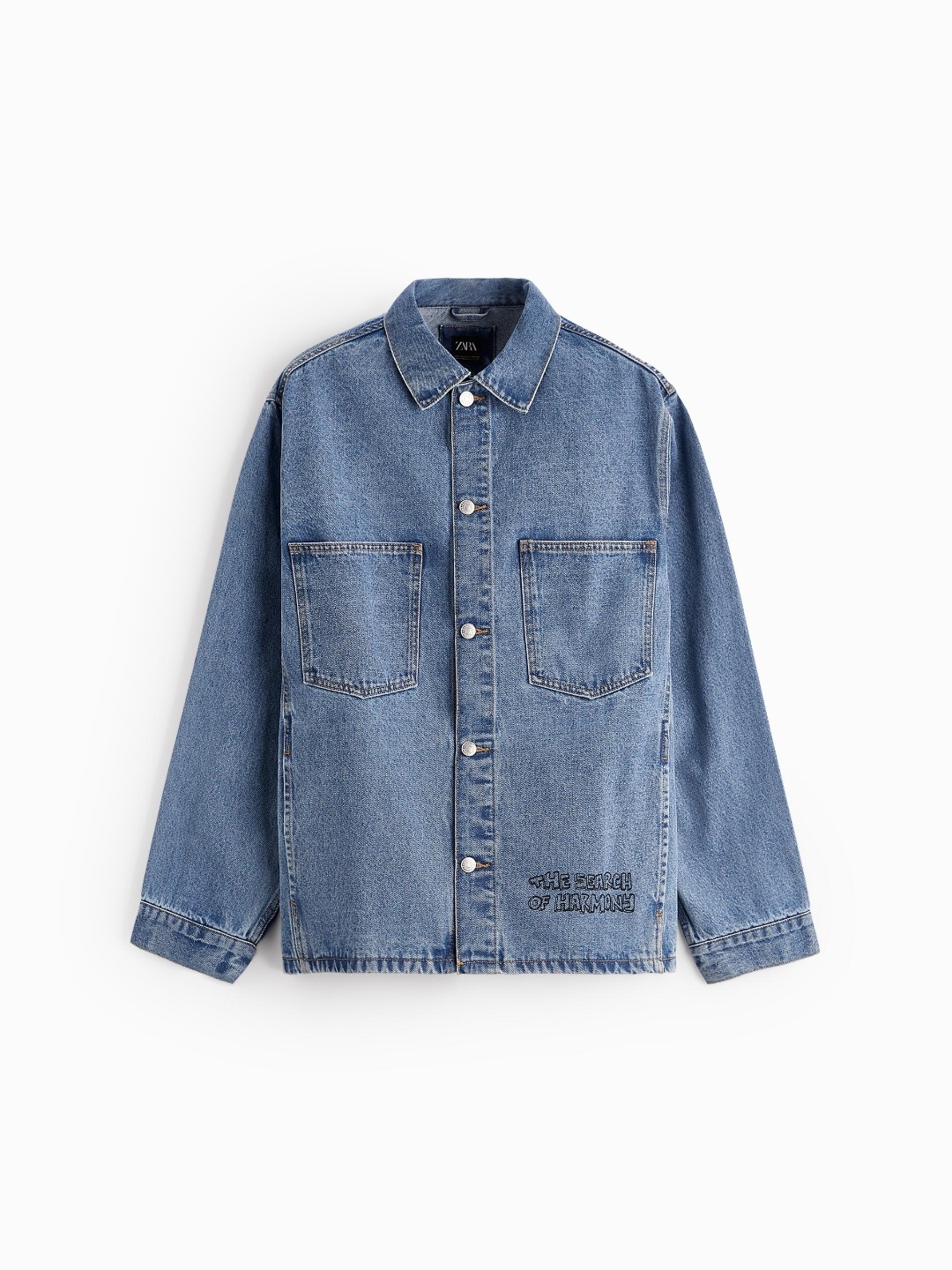 

ZARA Men Blue Shirts
