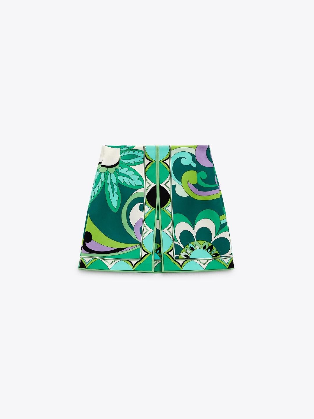 

ZARA Women Green Skirts