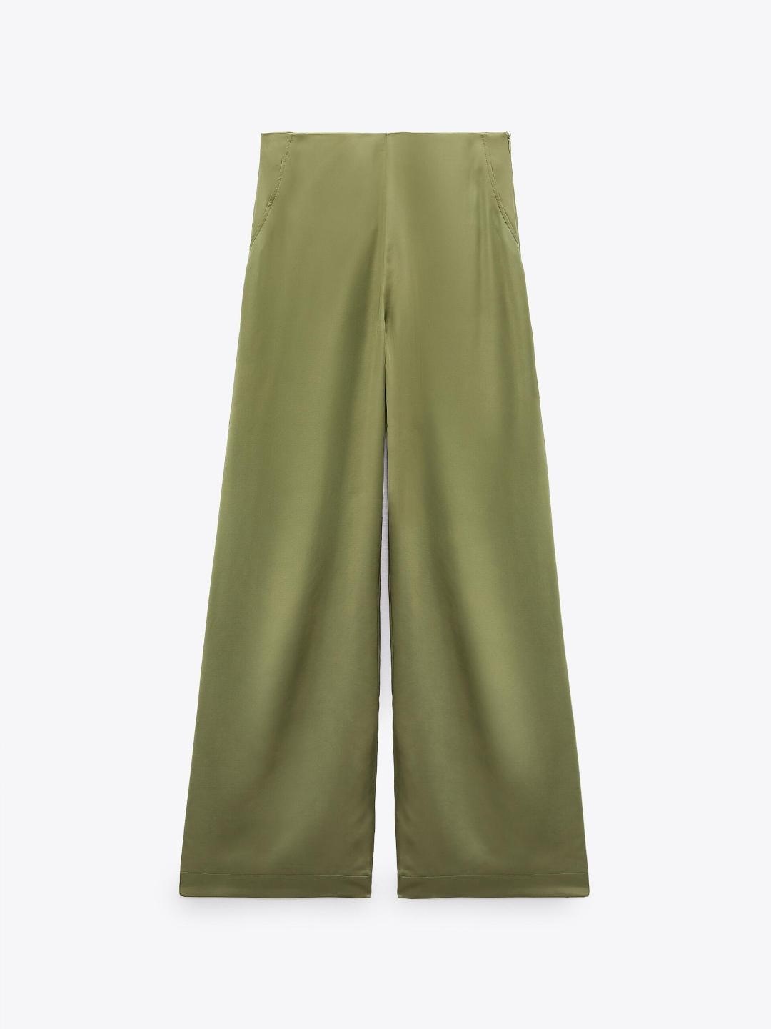 

ZARA Women Green Trousers