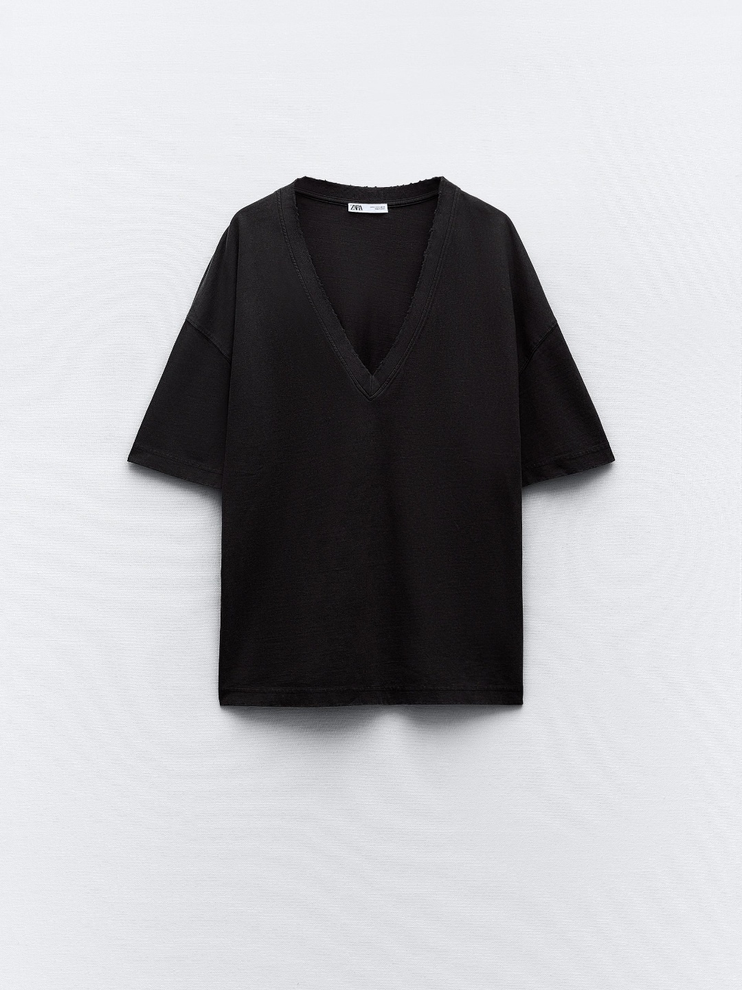 

ZARA Women Grey T-shirt