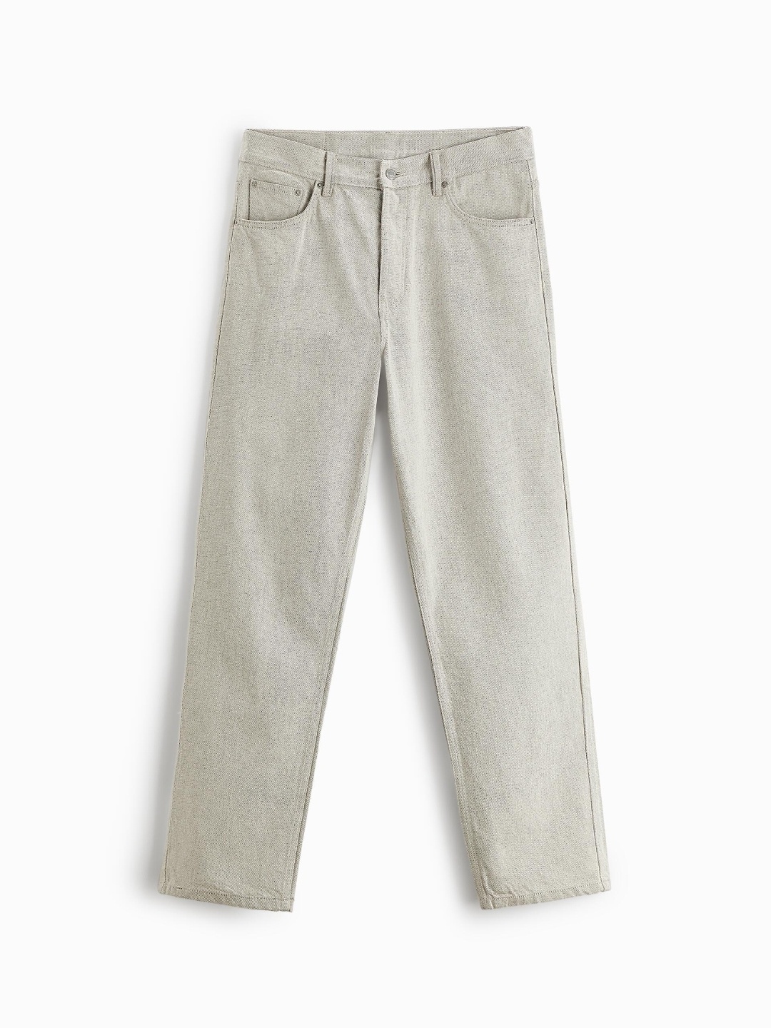 

ZARA Men Navy Blue Trousers