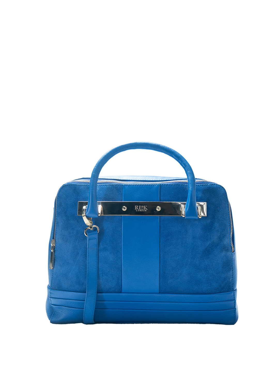 

RI2K LONDON Women Leather Handheld Bag, Blue