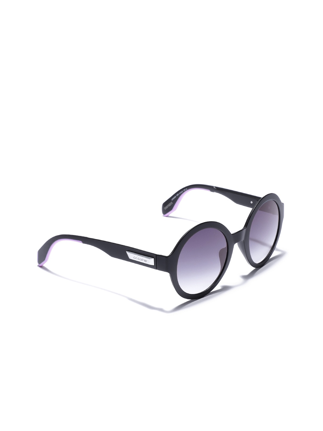 

ADIDAS Originals Women Round Sunglasses with UV Protected Lens - OR0080 02B, Black