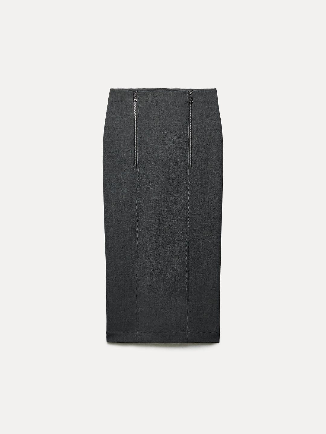 

ZARA Women Grey Skirts