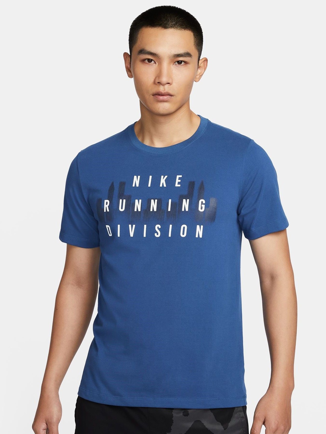 

Nike Dri-FIT Running Division Men Running T-Shirt, Blue