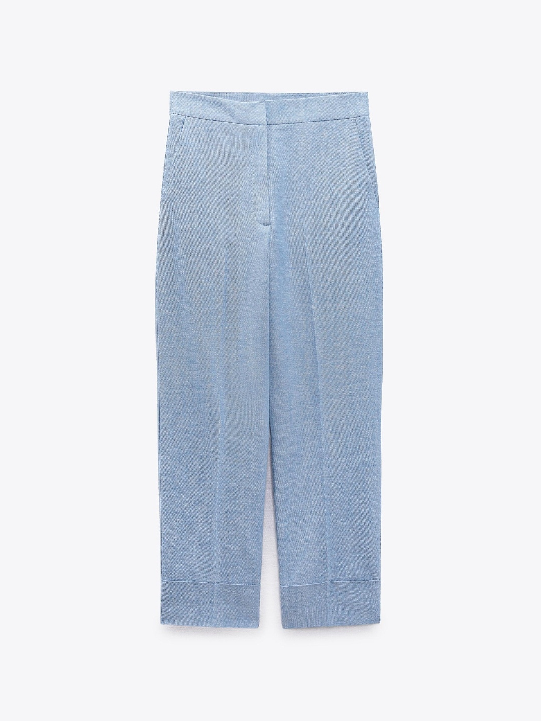 

ZARA Women Blue Palazzos