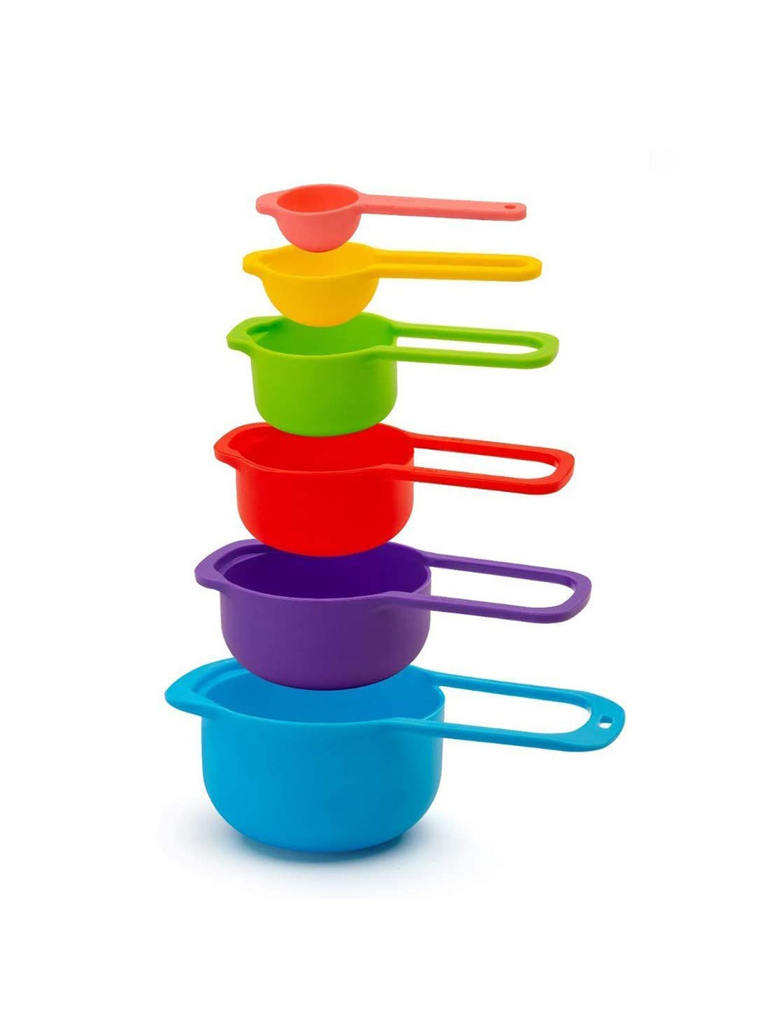 

prettykrafts Violet & Red 6 Pieces Baking Measurement Cups