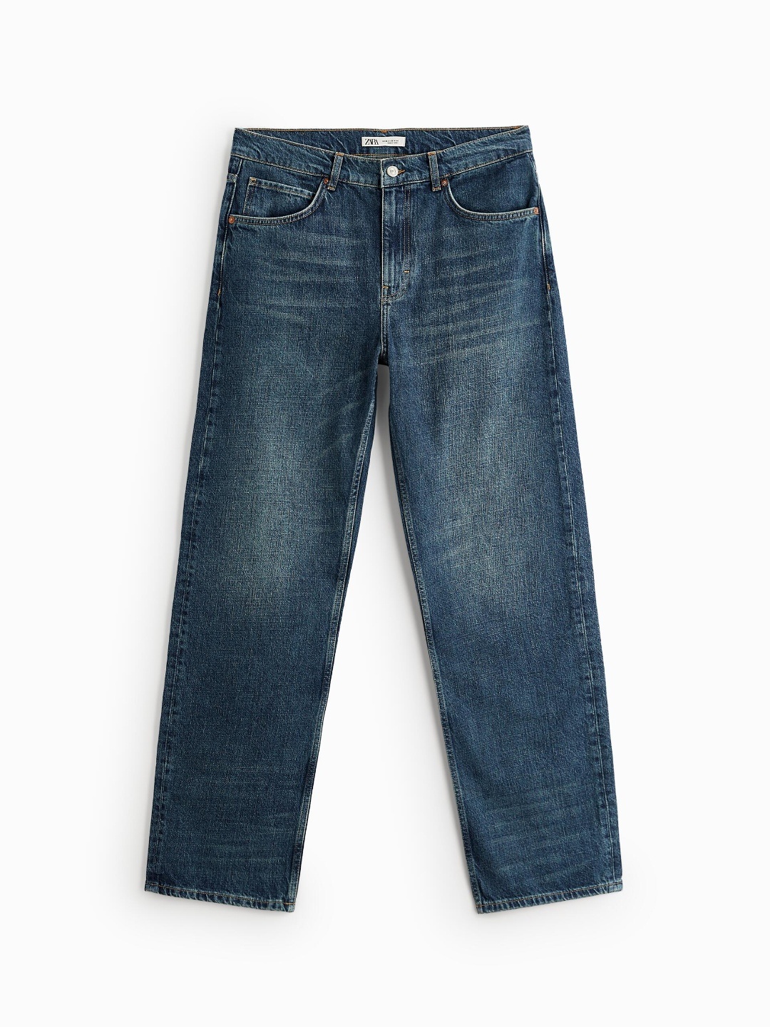 

ZARA Men Navy Blue Jeans