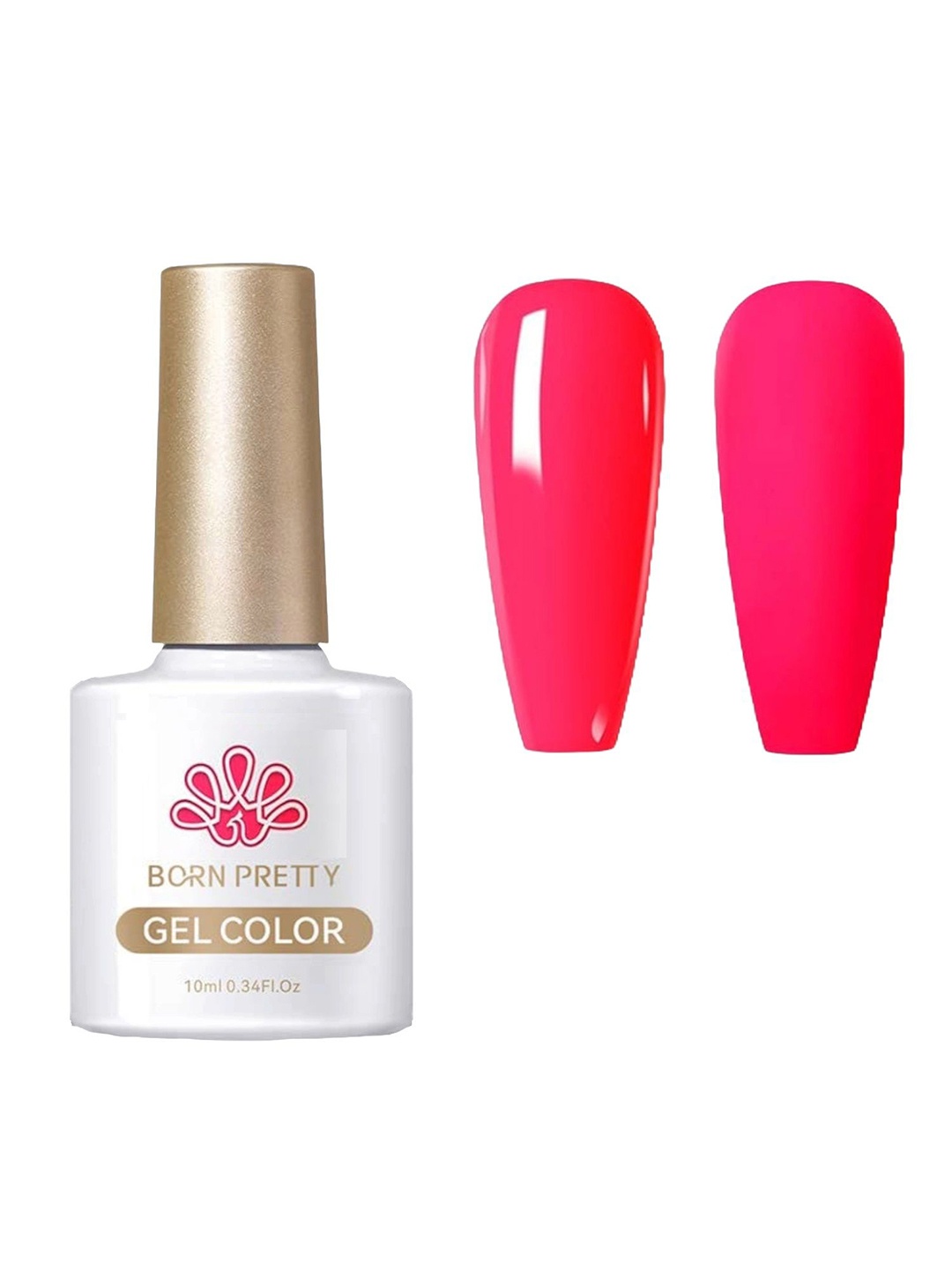 

BORN PRETTY Shellac Nail Lacquer Nail Gel Polish -10 ml - Shade CC04, Pink