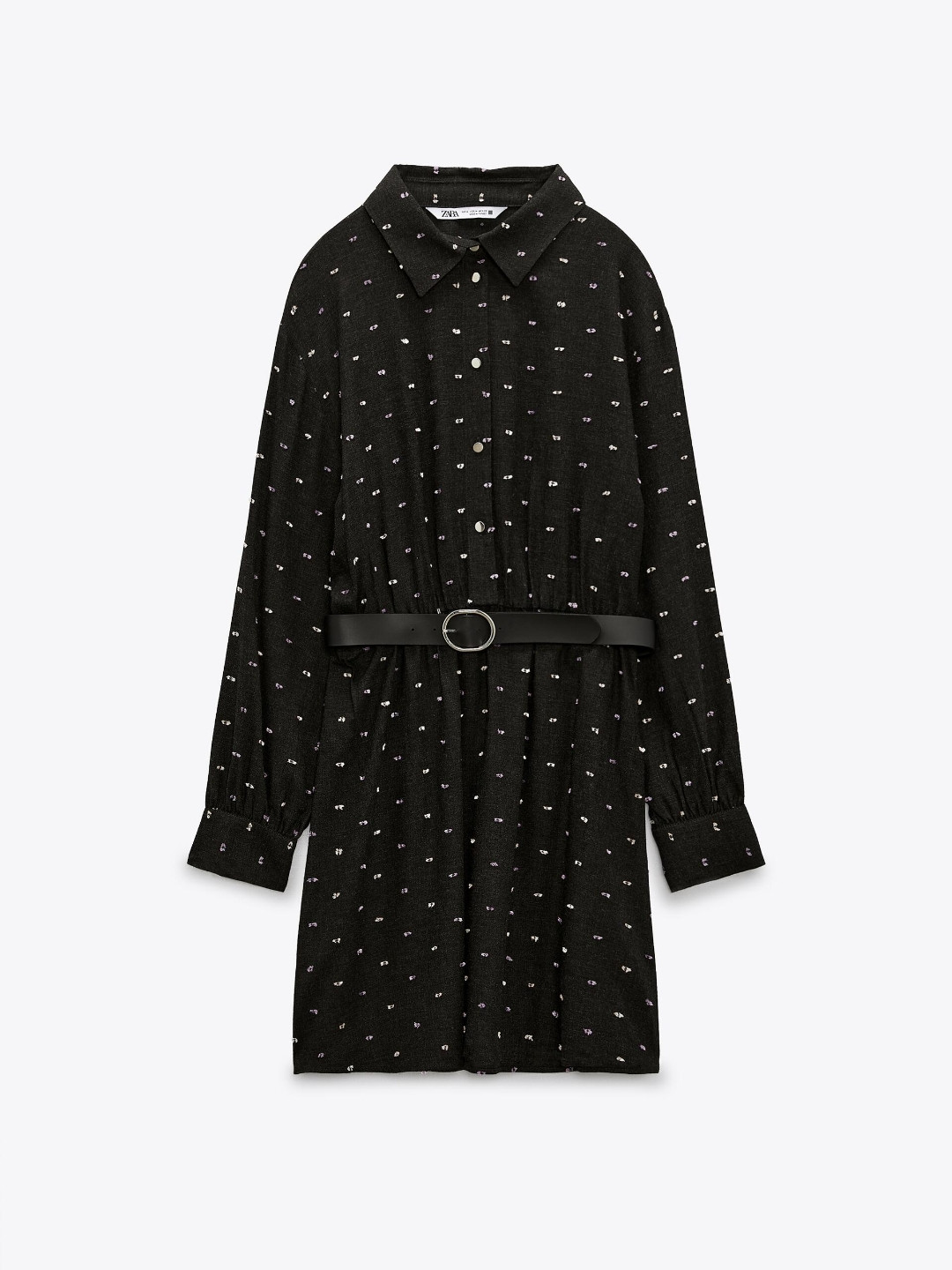 

ZARA Women Grey Dress