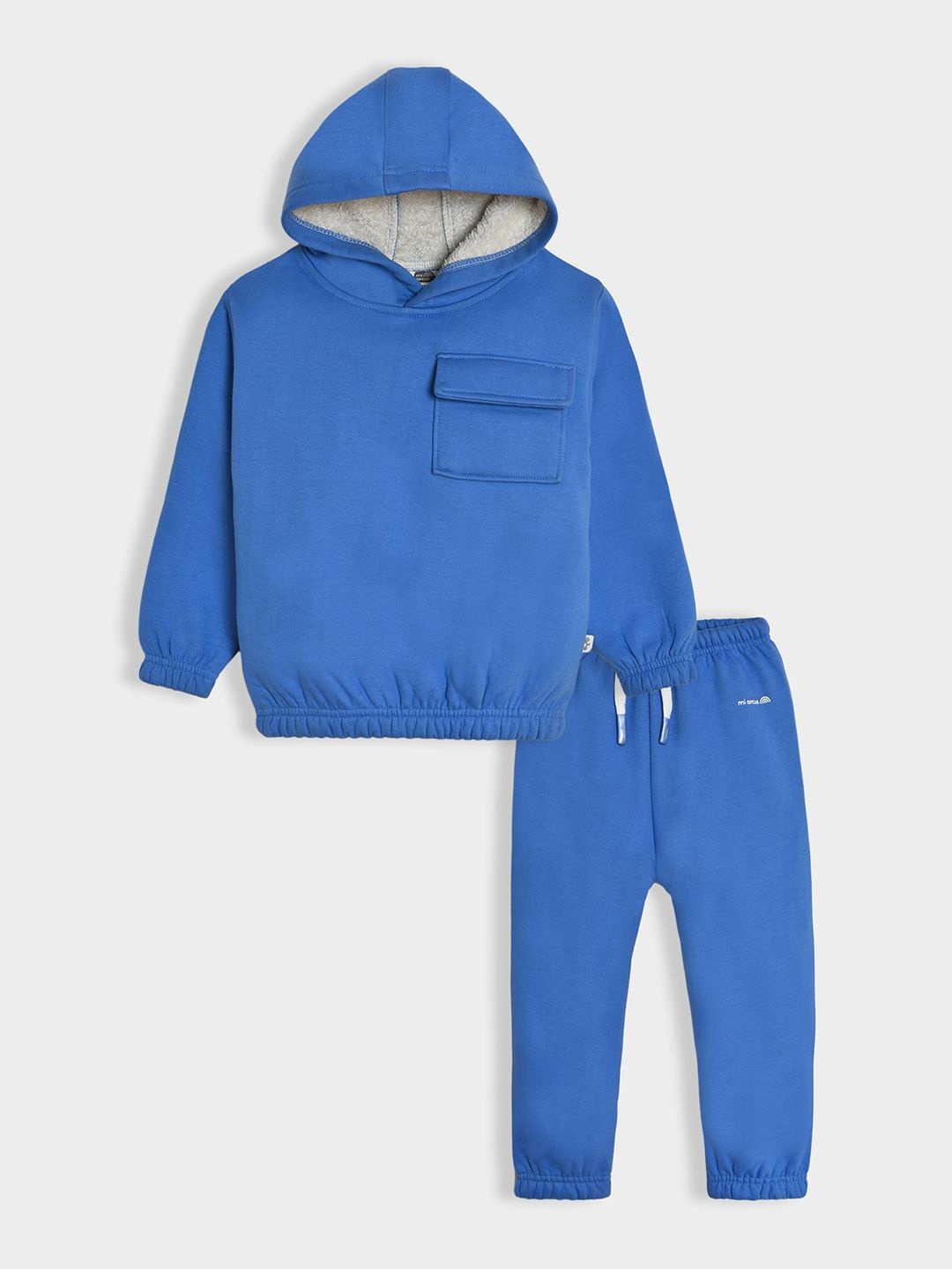 

MiArcus Kids Hooded Sweatshirt With Jogger, Blue