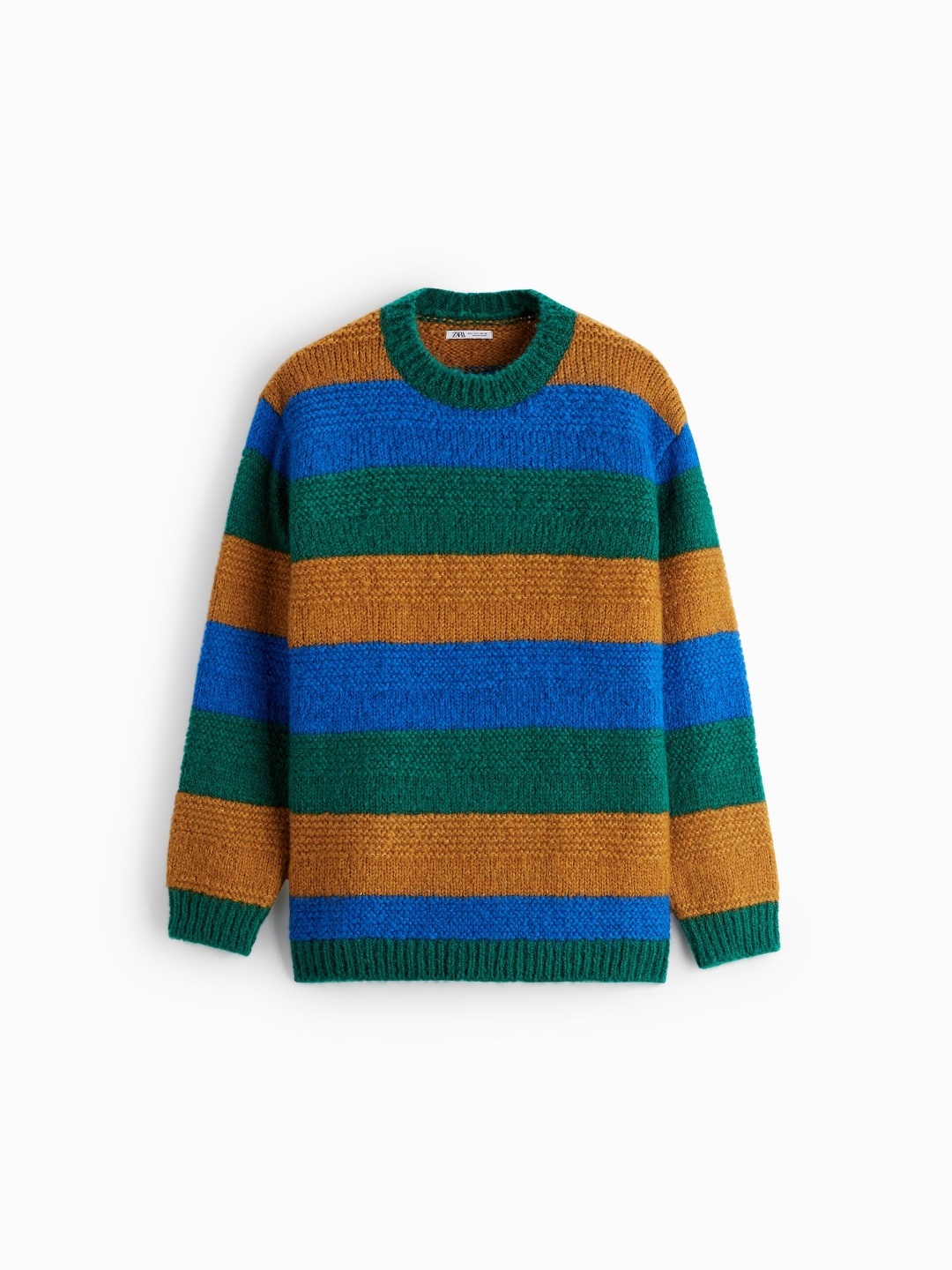 

ZARA Men Green Sweaters