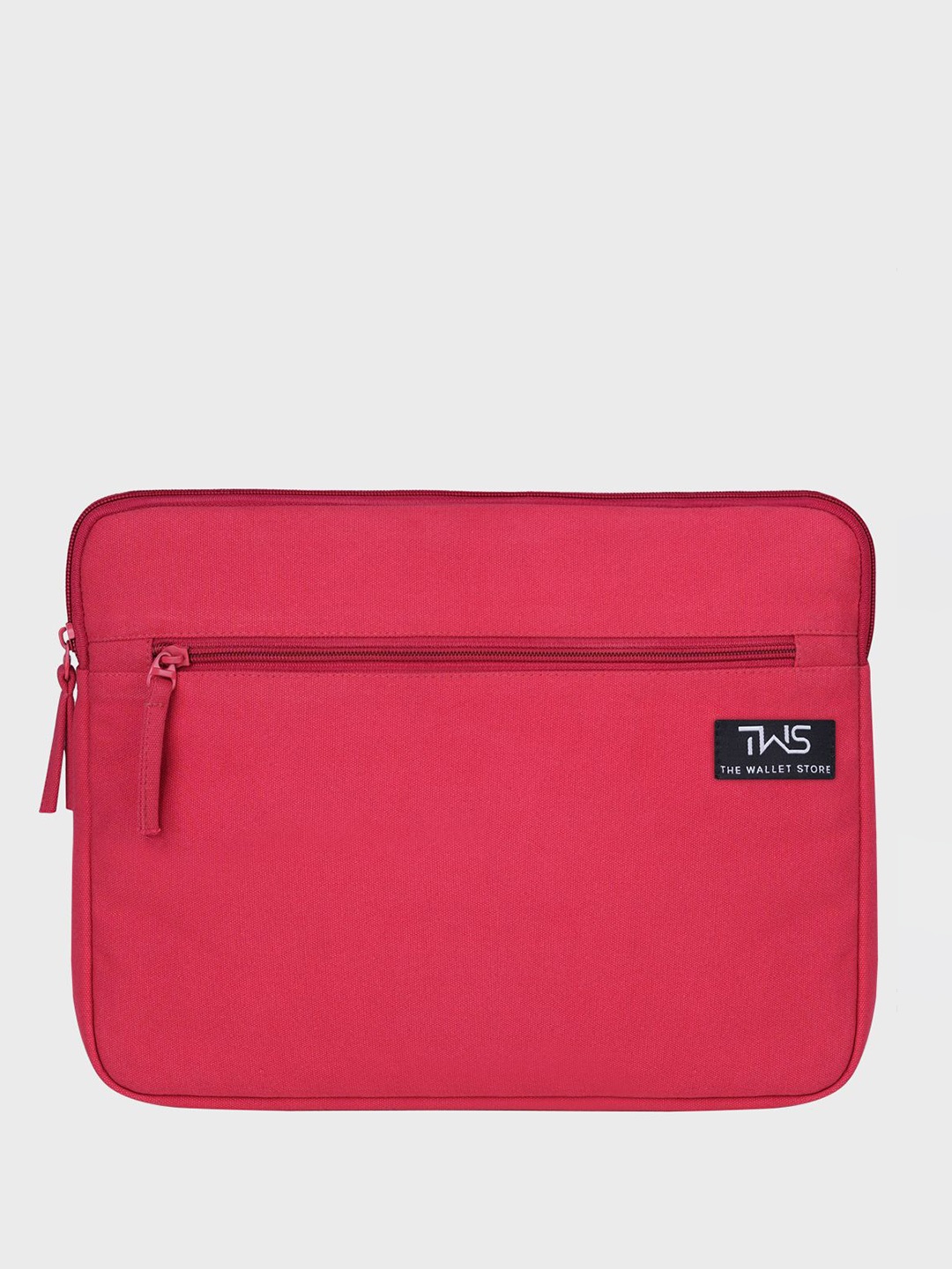 

The Wallet Store Unisex Colourblocked Laptop Sleeve, Red