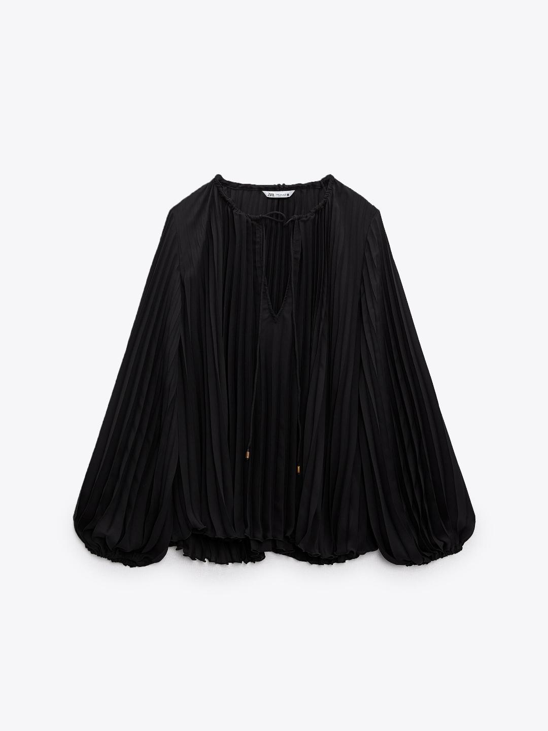 

ZARA Women Black Tops