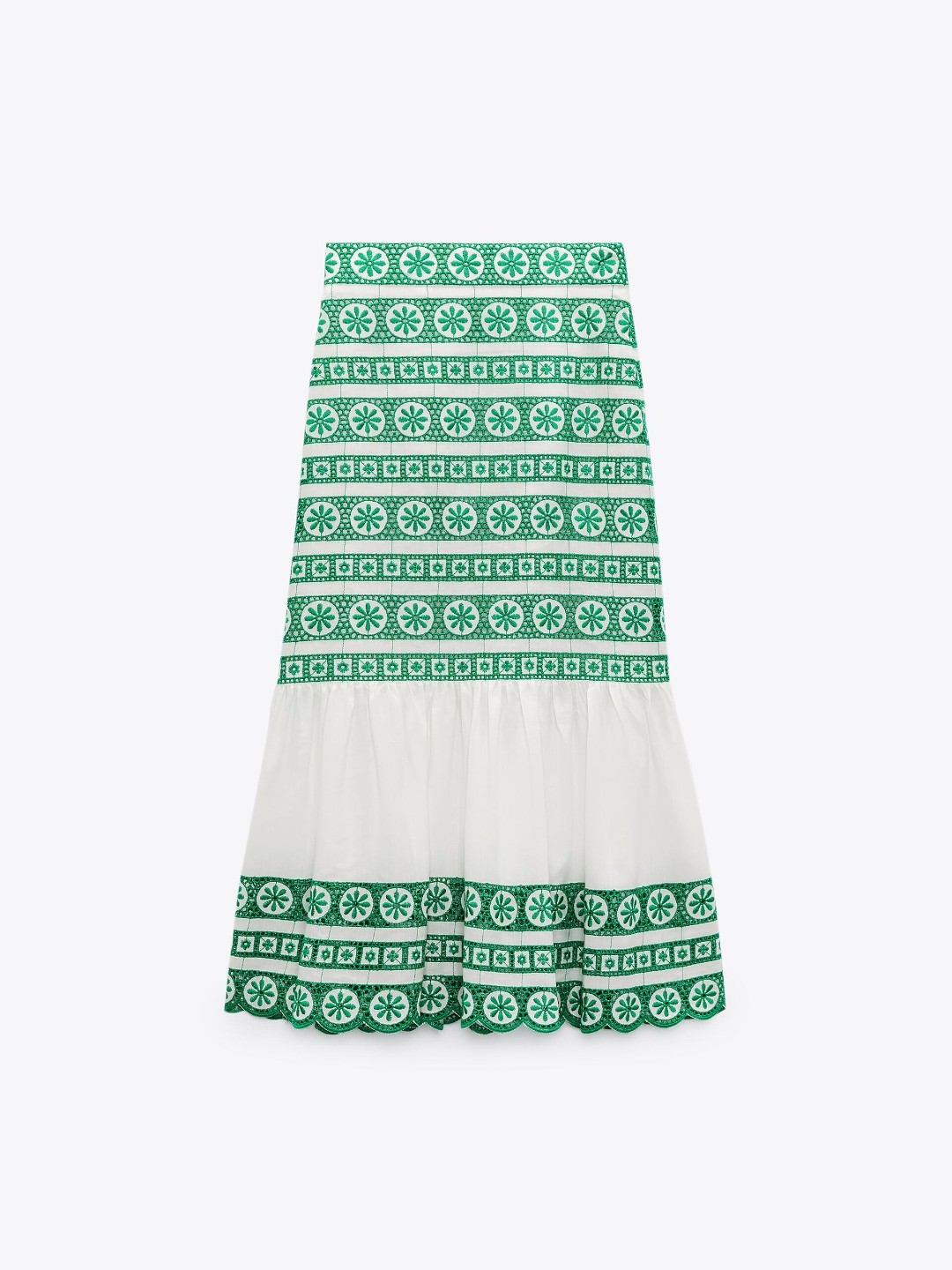 

ZARA Women Green Skirts