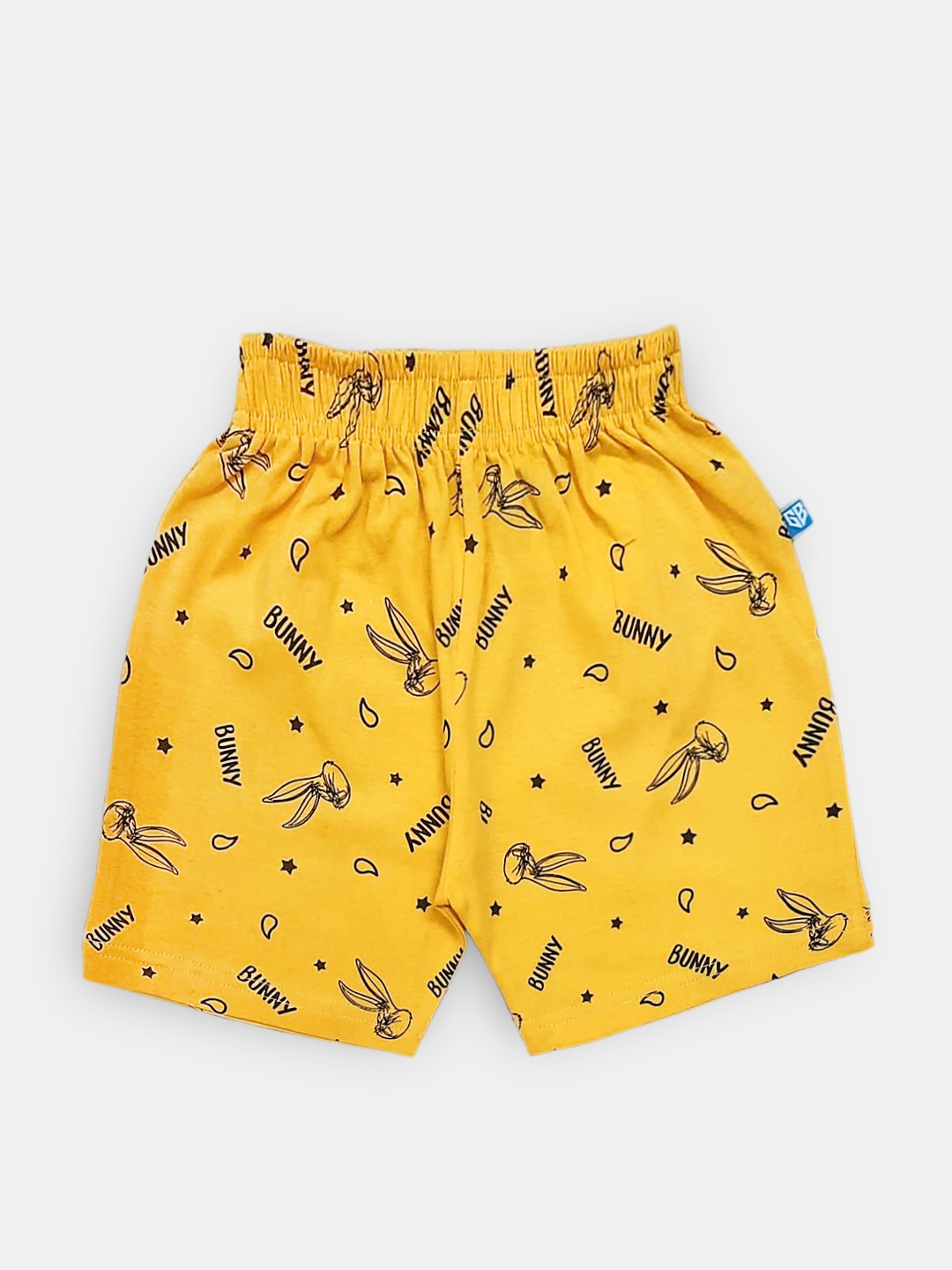 

Here&Now X Game Begins Boys Bugs Bunny Printed Pure Cotton Shorts, Yellow