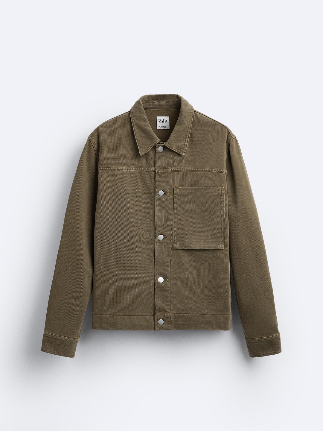 

ZARA Men Khaki Shirts