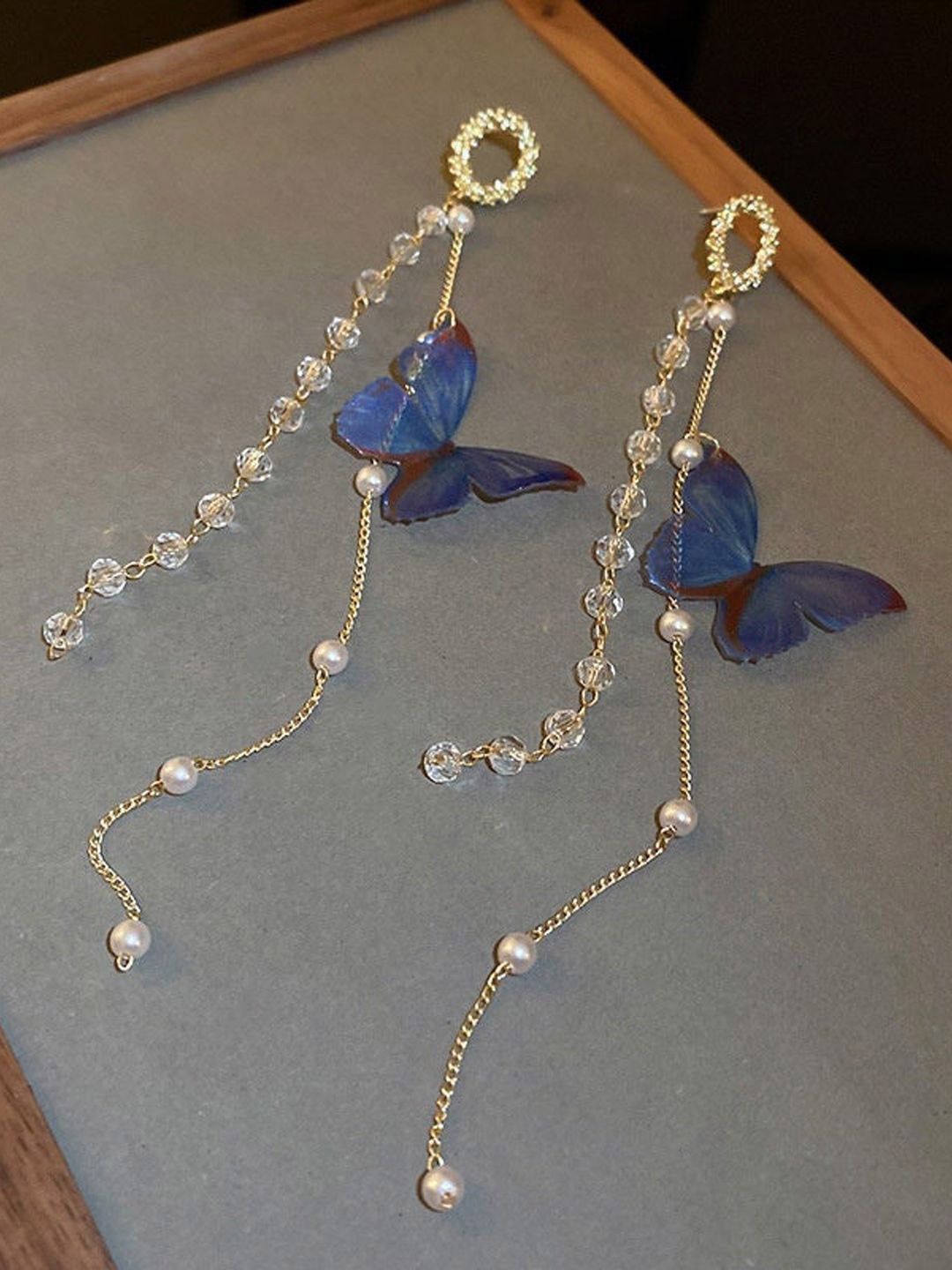 

styledose Classic Drop Earrings, Gold