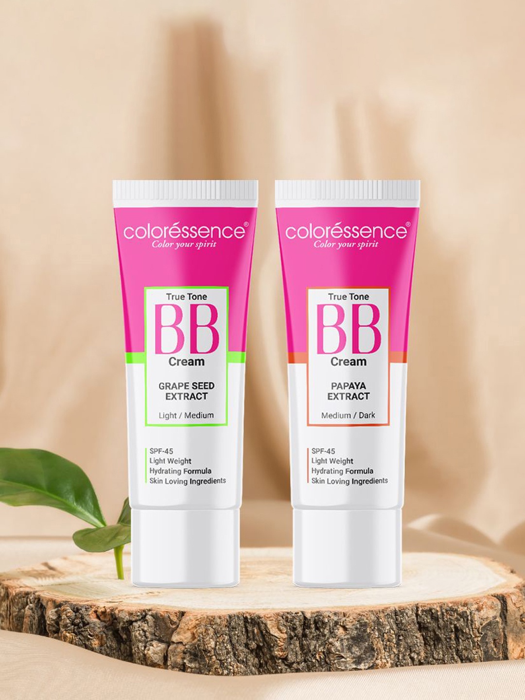 

Coloressence True Tone BB Cream With Papaya Extract- 30g-Shade-02, Brown