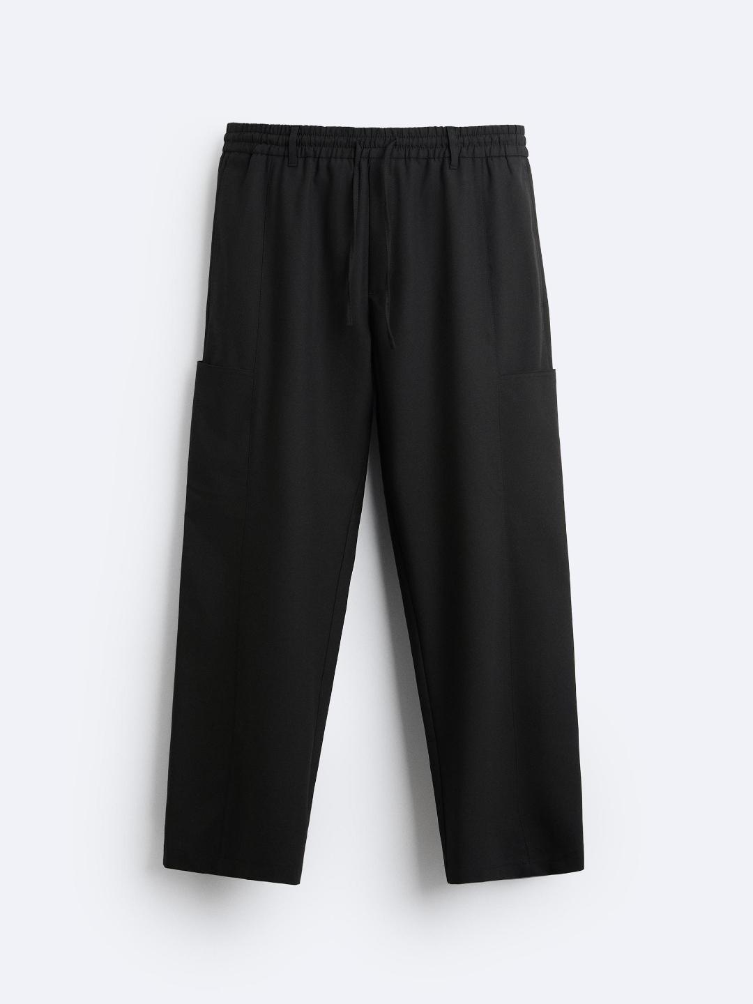 

ZARA Men Black Trousers