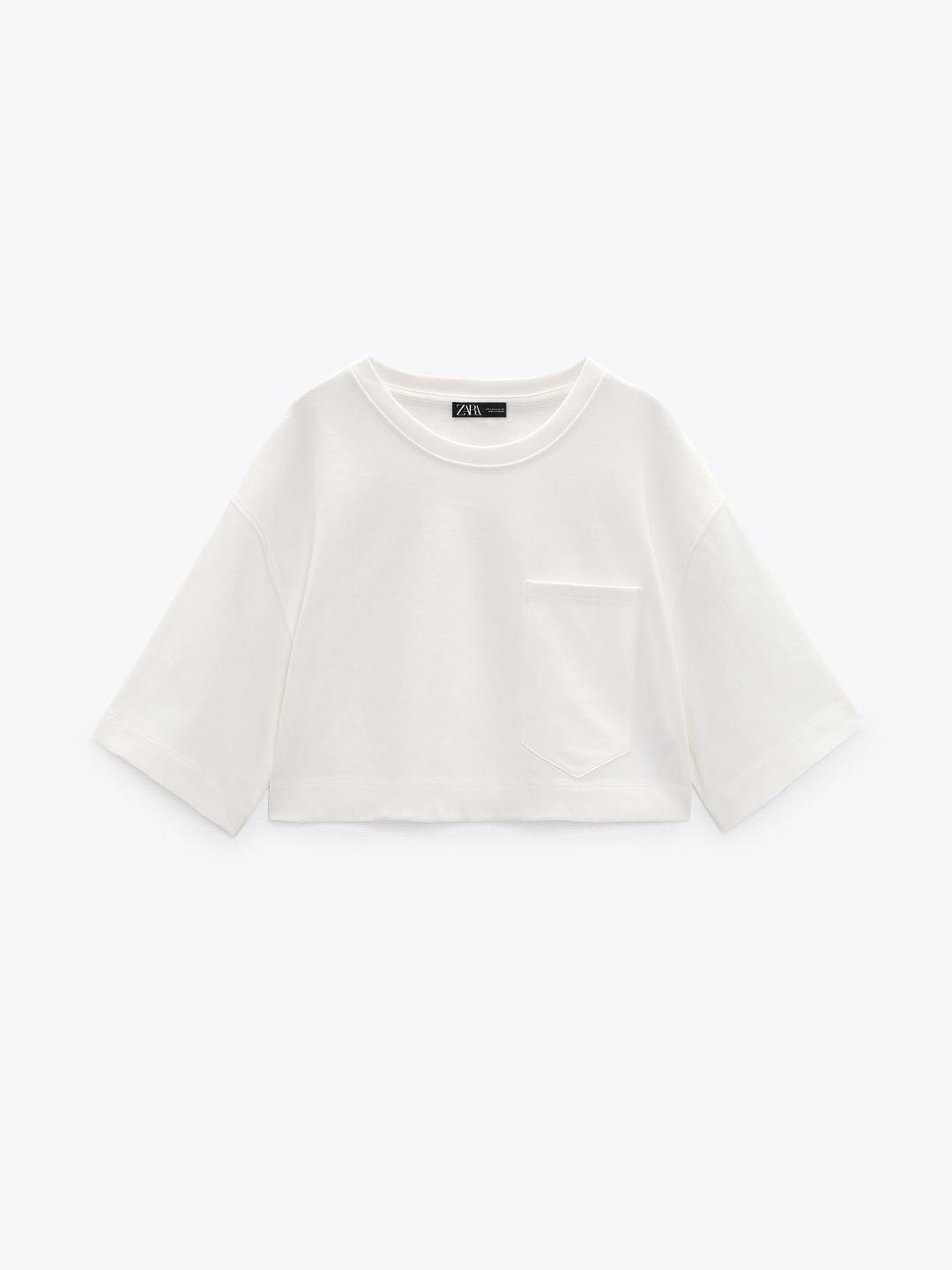 

ZARA Women White T-shirt