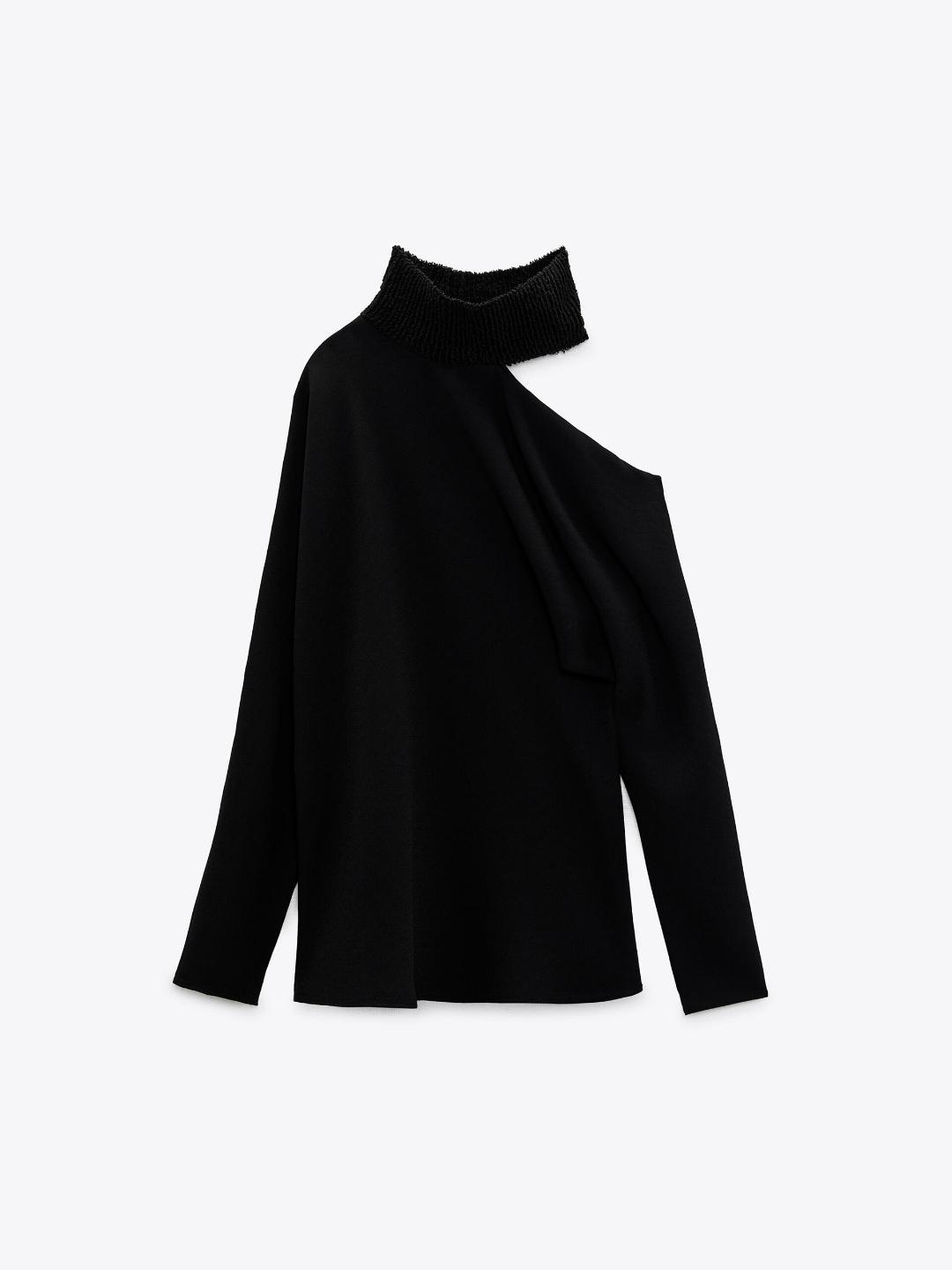 

ZARA Women Black Tops