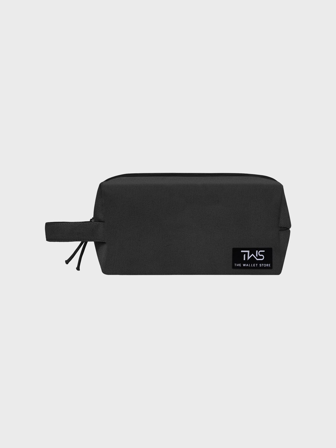 

The Wallet Store Textured Compact Pouch Travel Accessory, Black