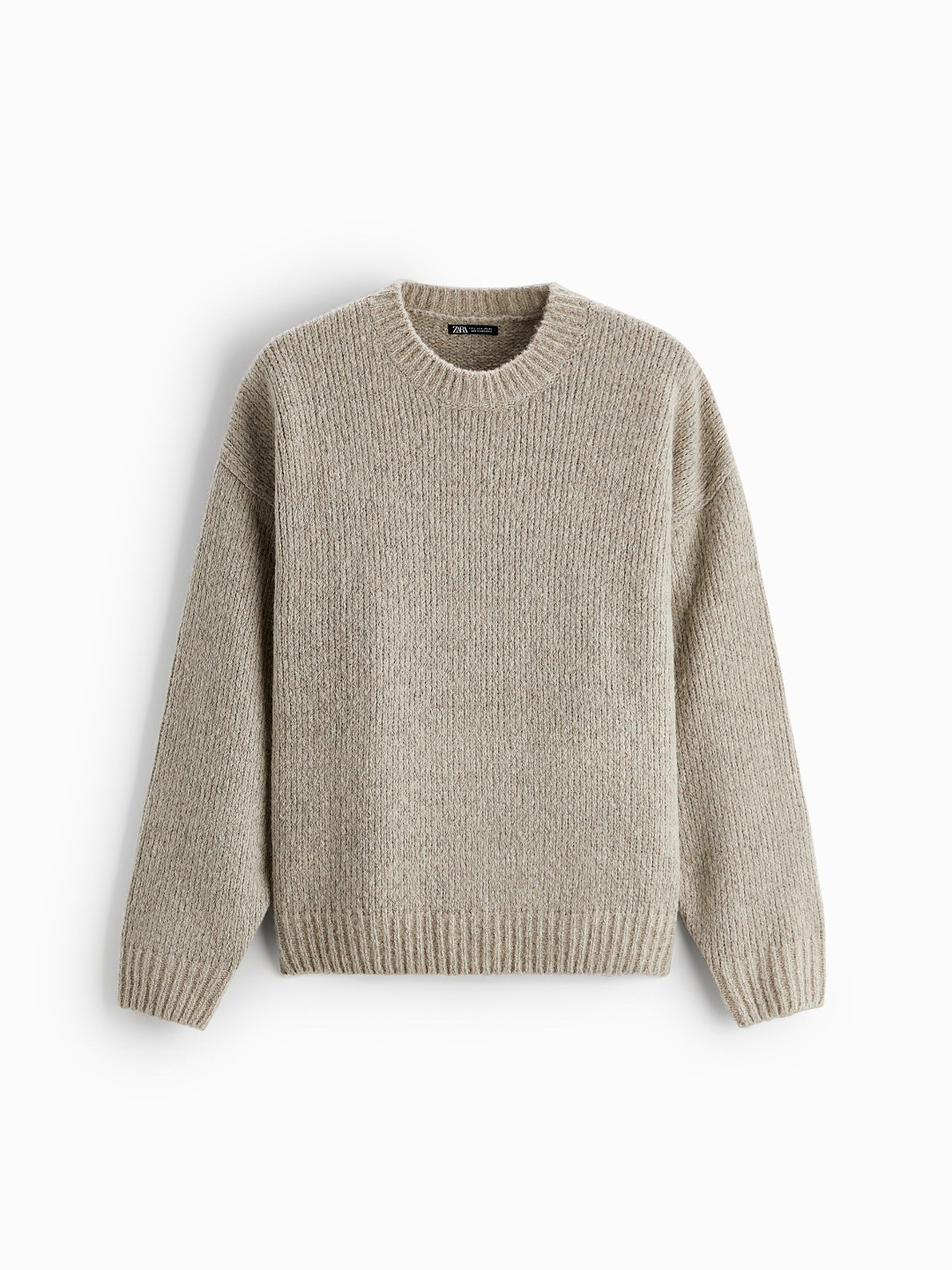 

ZARA Men Grey Sweaters
