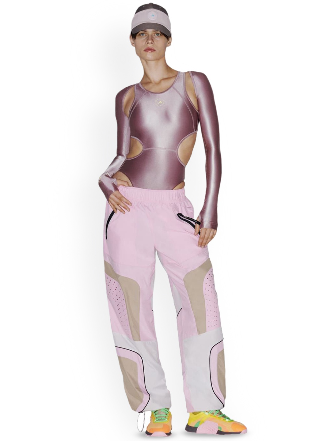 

ADIDAS aSMC WOVEN TP Women Mid Rise Track Pants, Pink