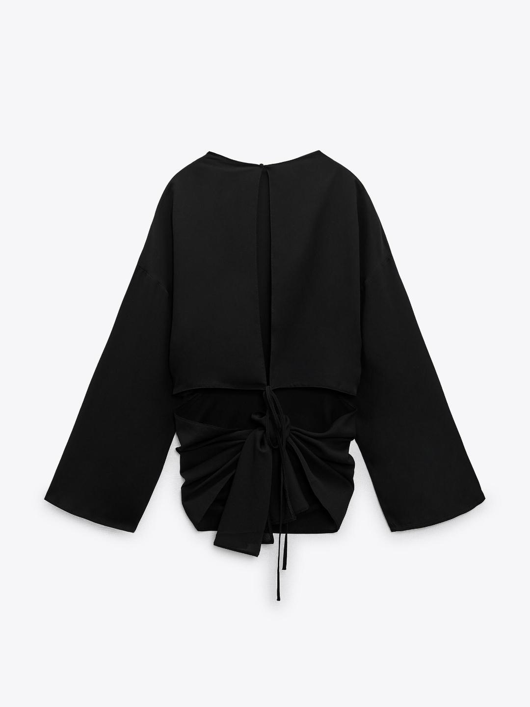 

ZARA Women Black Sweatshirts