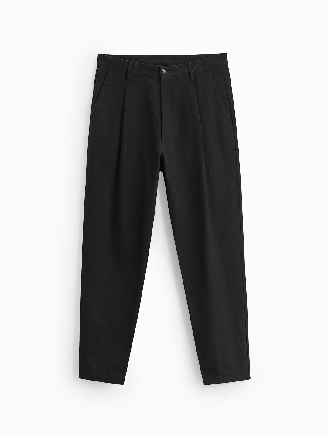 

ZARA Men Black Trousers
