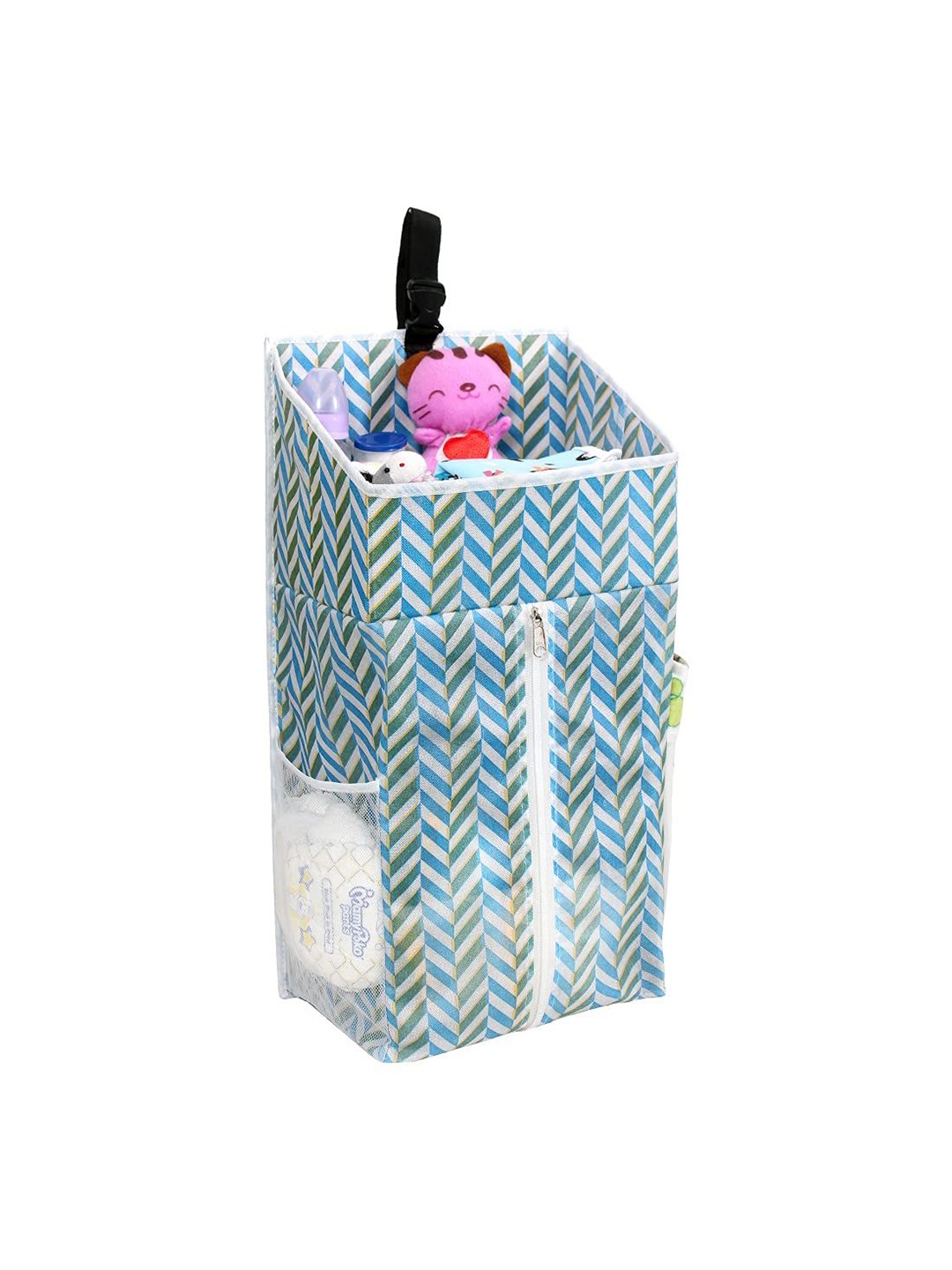 

prettykrafts Blue & White Reusable Multi-Utility Organisers