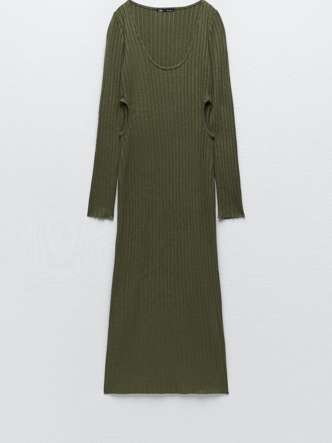 

ZARA Women Khaki Dress