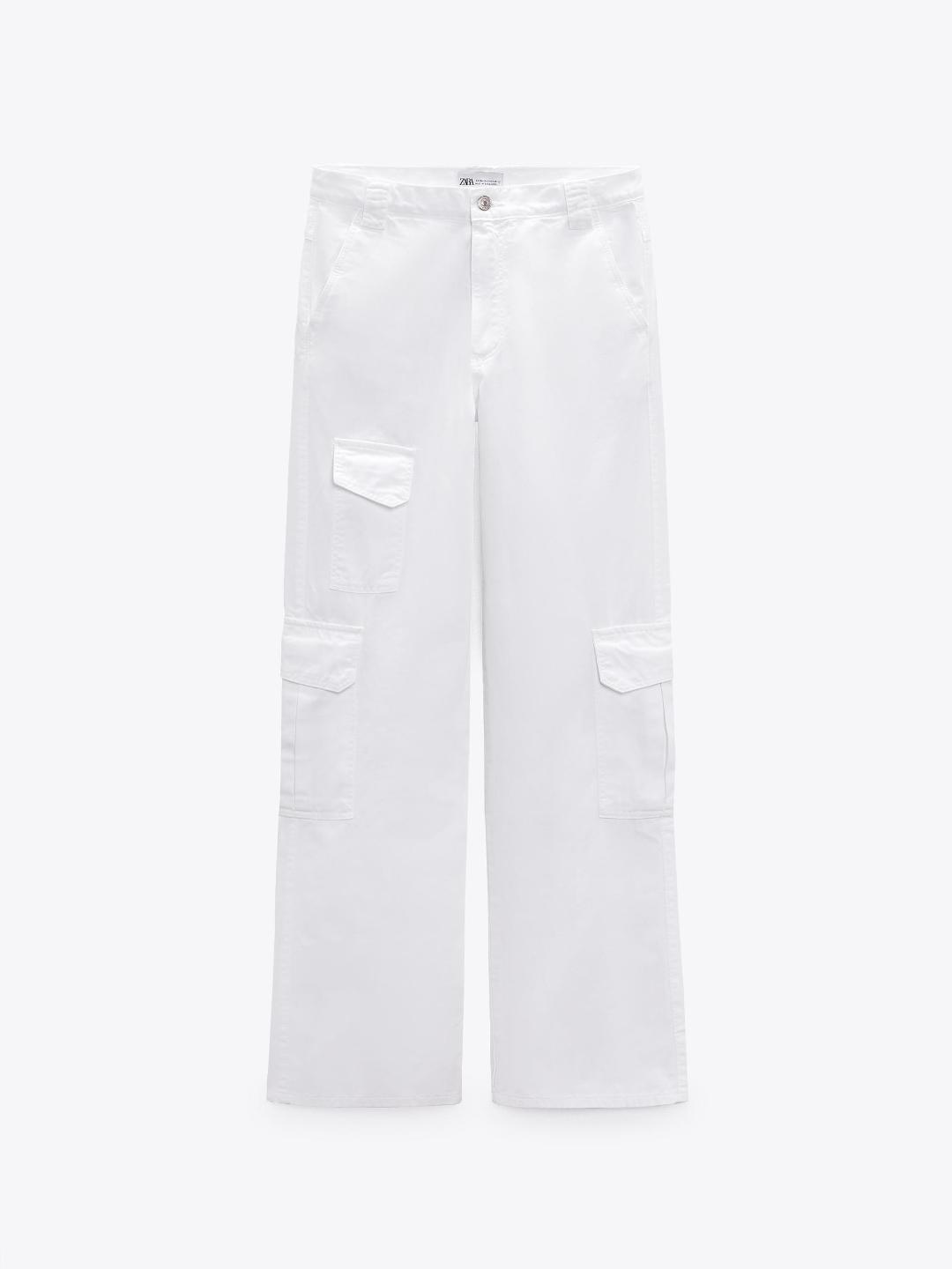 

ZARA Women White Trousers