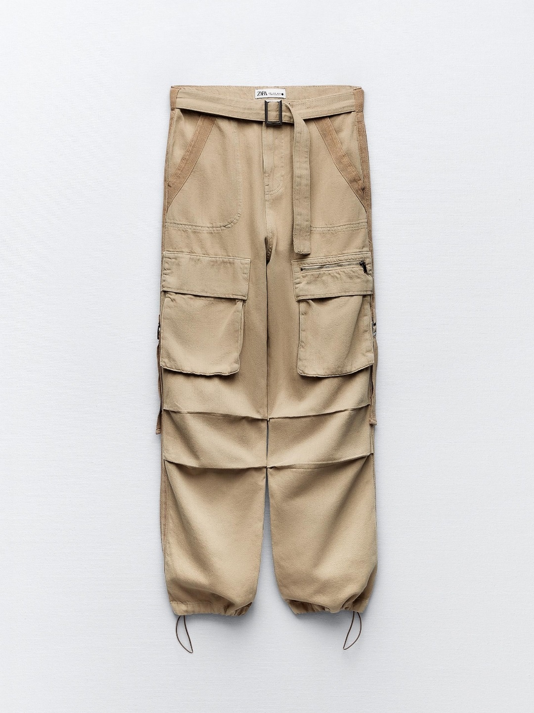 

ZARA Women Beige Trousers