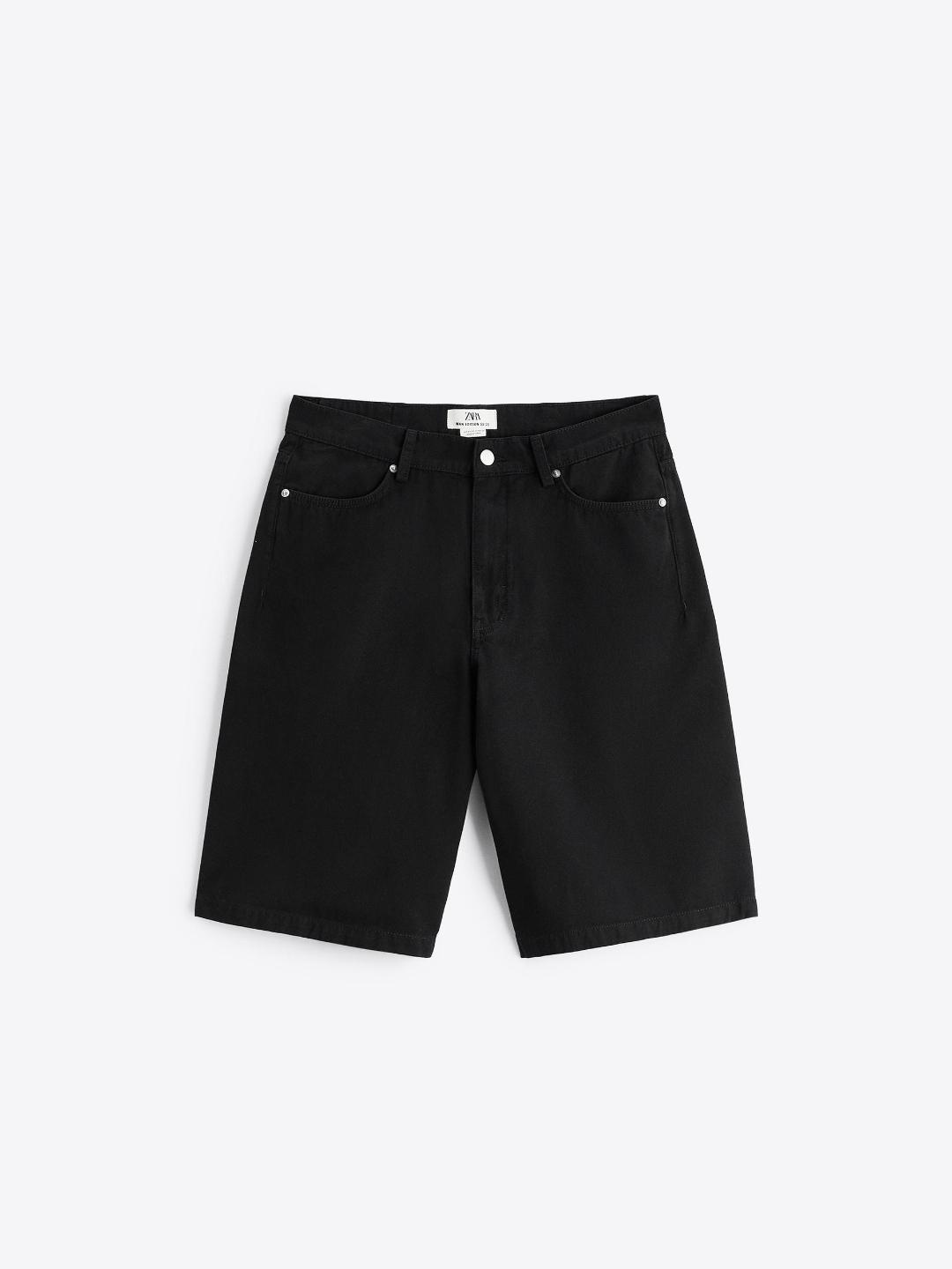 

ZARA Men Black Shorts