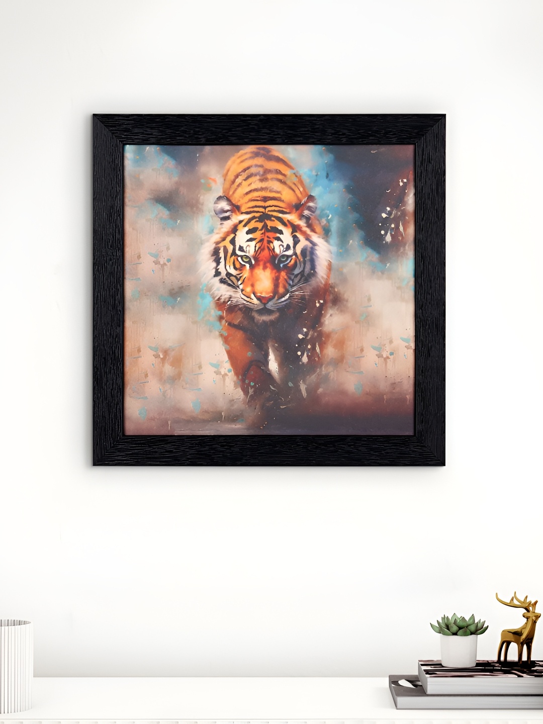 

Home Centre Aura Kingdom Black & Orange-Coloured Acrylic Wall Photo Frames
